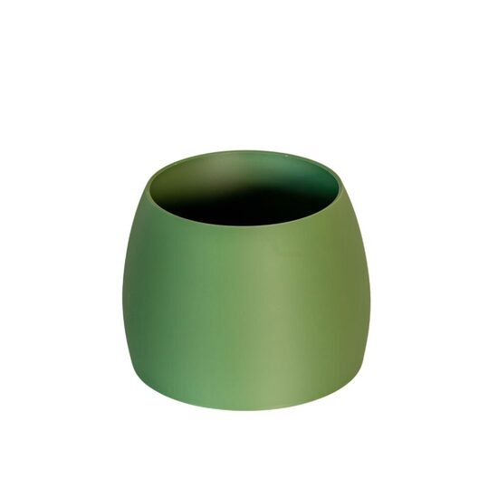 Olíva zöld, modern kaspó "Olive Pure Pot"