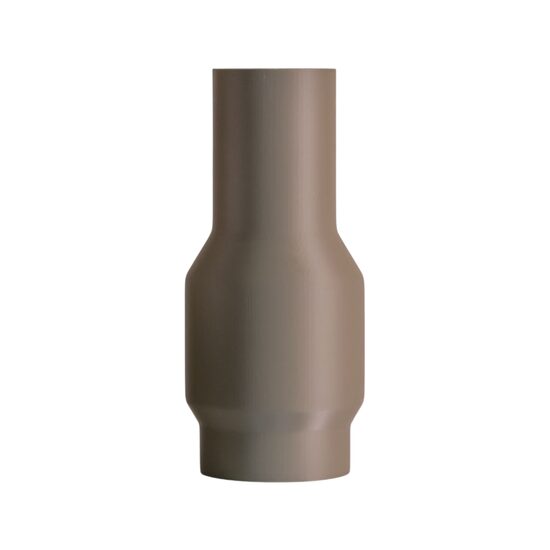 Agyag színű, modern formájú váza "Clay Modern Vase"